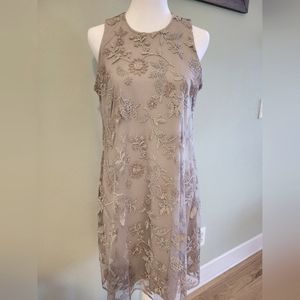 Stunning Calvin Klein Embroidery Dress